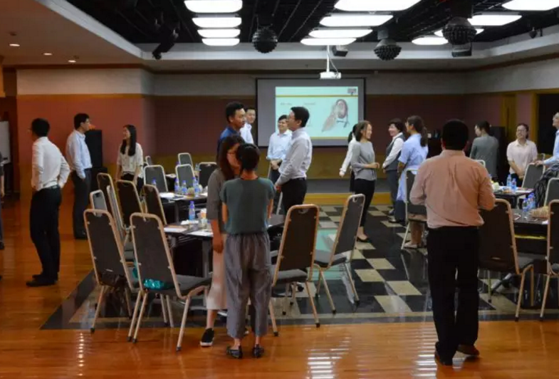 快乐提升工作效率的秘诀！中国银行某支行《橙色青蛙TMI-快乐领导力》培训成功举办!